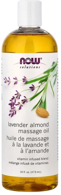 나우푸드 솔루션즈 라벤더 아몬드 마사지 오일 16 fl oz(473 ㎖), 473ml, 1개 - 쿠팡