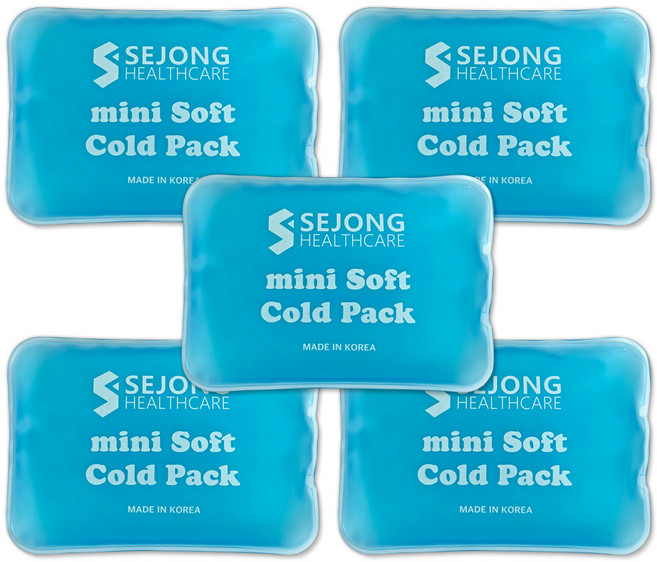 얼지않는 소프트 콜드젤팩 (미니) x3, 5개