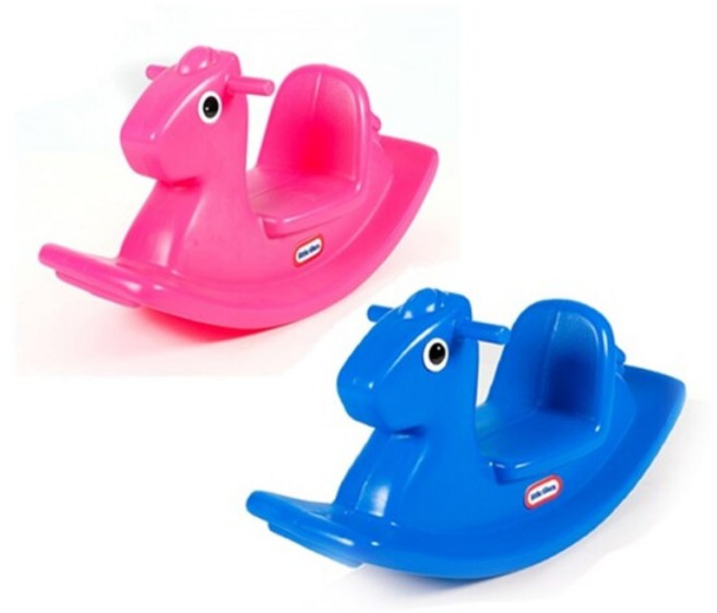 [리틀타익스] 흔들말 블루/핑크, 색상 선택:핑크, 상세 설명 참조