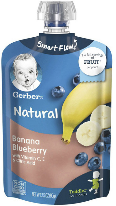 거버 스마트 플로우 내추럴 어린이스무디 99g, 1개