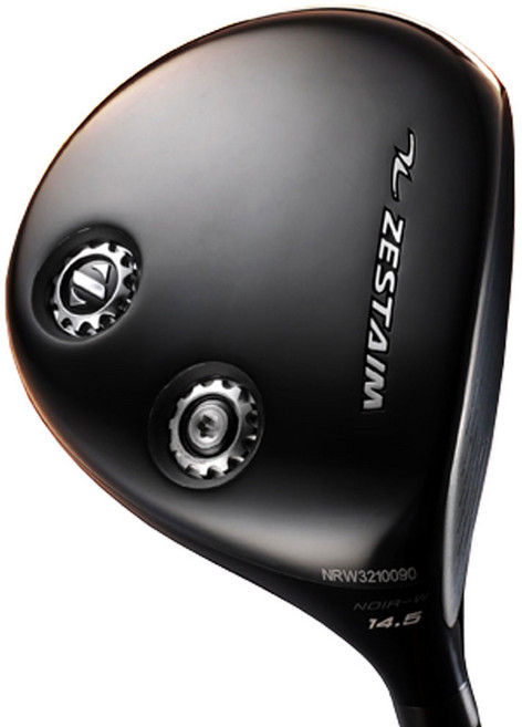 제스타임 누아르 블랙 남성 골프채 페어웨이 우드 3번 5번, 17.5도, S