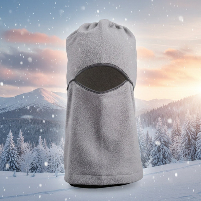 방한용품 플리스 소재 남성 넥워머 강템, 1개