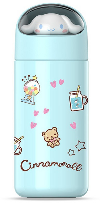 산리오 캐릭터 350ml 보온보냉 스텐 텀블러, 시나모롤, 1개