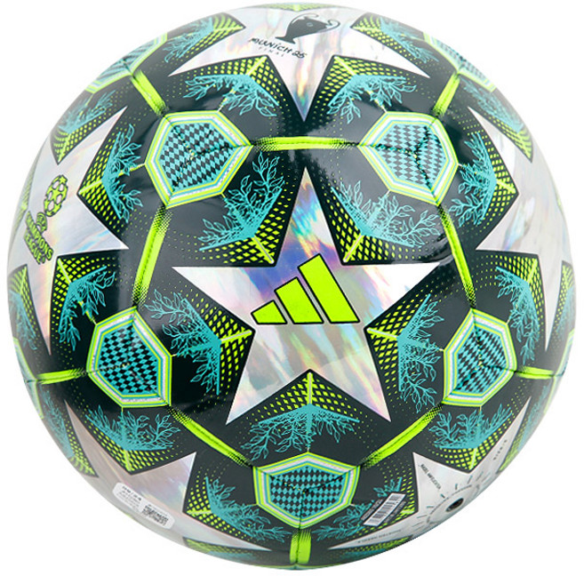 아디다스 유럽 챔피언스 리그 트레이닝 포일 축구공, 1개, JH1280