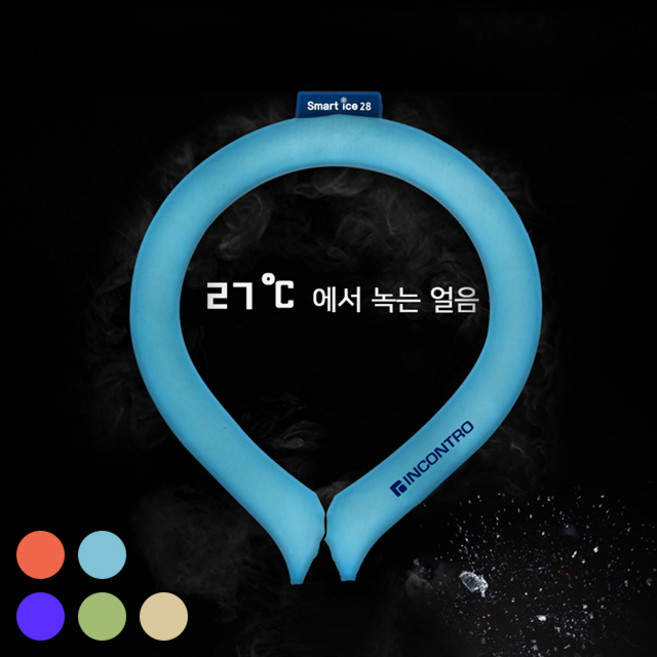 스마트 아이스 넥밴드 오투라이프 인콘트로 쿨스카프 남녀공용, 분홍, 1개