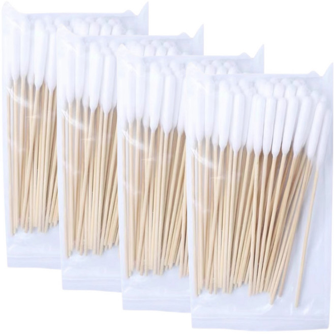 펫홈 애견용 긴 왕면봉, 4개, 50개입