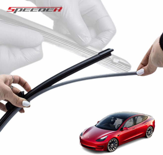 테슬라모델3 모델Y 와이퍼 리필고무 순정교체형 2개1세트, 리필고무1세트(1회교체분)