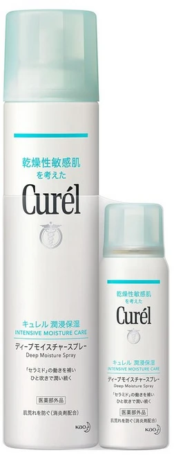 [온라인 한정] 큐렐 딥 모이스처 스프레이 250g+60g 2개 어소트 - 쿠팡