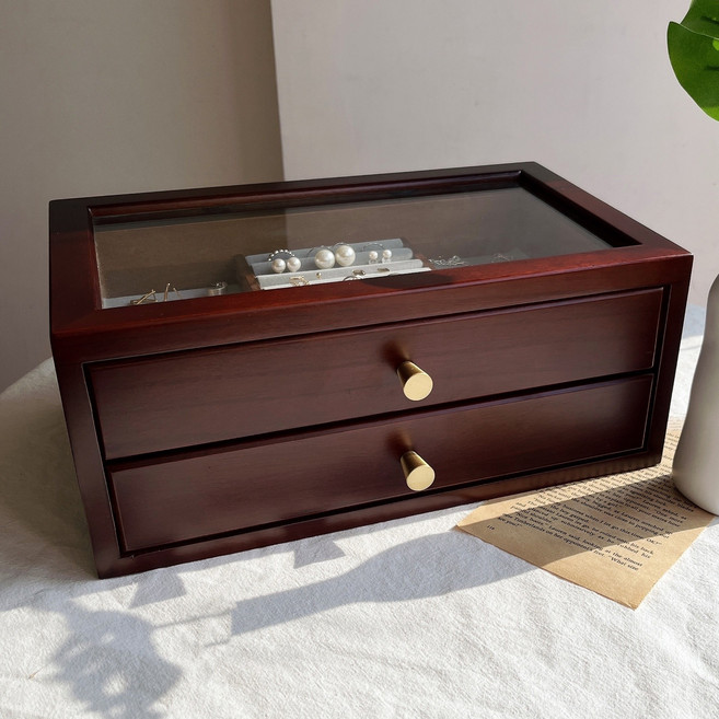 마음결 예쁜 원목보석함 악세사리보관함 케이스