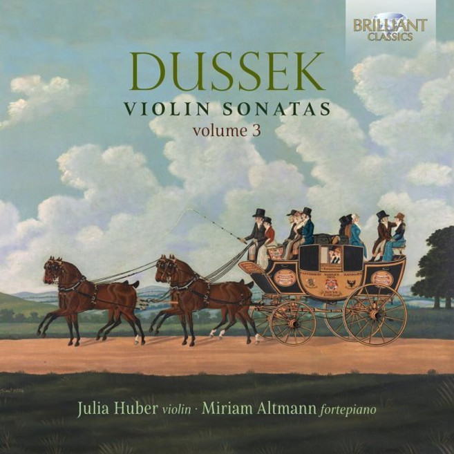 [CD] Julia Huber-Warzecha / Miriam Altmann-Rose 두세크: 바이올린 소나타 (Dussek: Violin Sonatas Vol. 3)