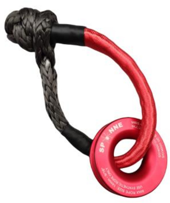 지프 항해 ATV 오프로드 차량용 링이 있는 합성 소프트 샤클 업그레이드 20 톤 38 000lbs 브레이킹 강도, 한개옵션2, 한개옵션1, 02 style 1