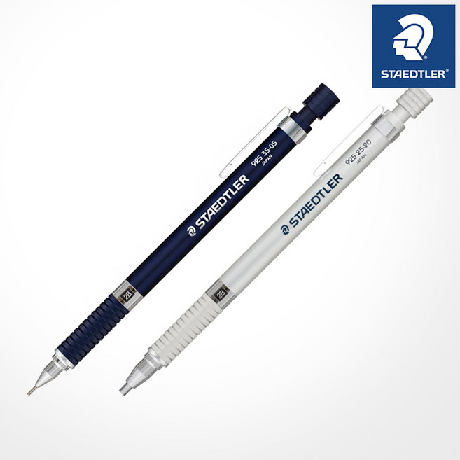 스테들러 메탈샤프 925-35 925-25 샤프, 925 25 0.5mm 실버, 0.5mm