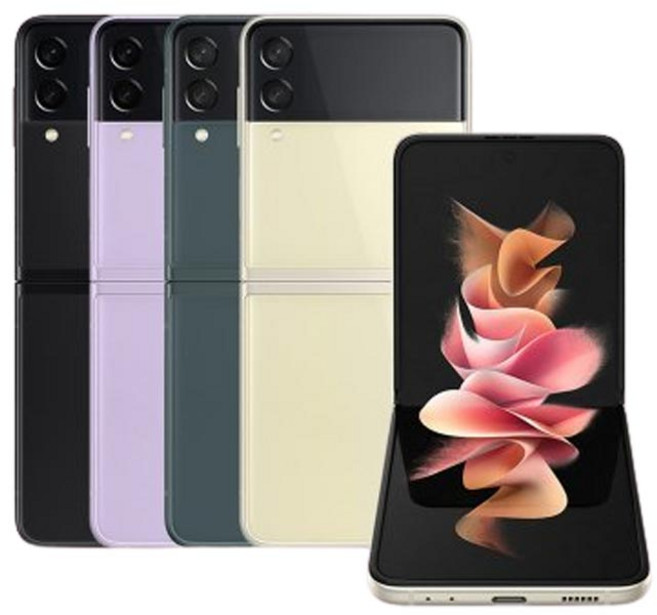 갤럭시 Z플립3 256GB SM-F711N 공기계 S급 리퍼, 당일출발._ 라벤더_리퍼급