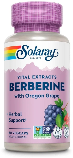 솔라레이 버베린 500mg 베지 캡슐, 1개, 60정 - 쿠팡