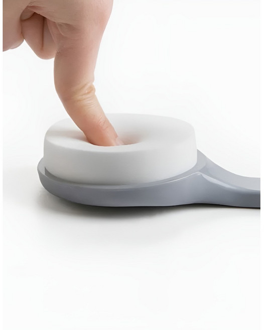 세오나 등로션브러쉬 바디브러쉬 셀프등바르미 태닝등 바디로션도구, 1개, 1개입, 그레이