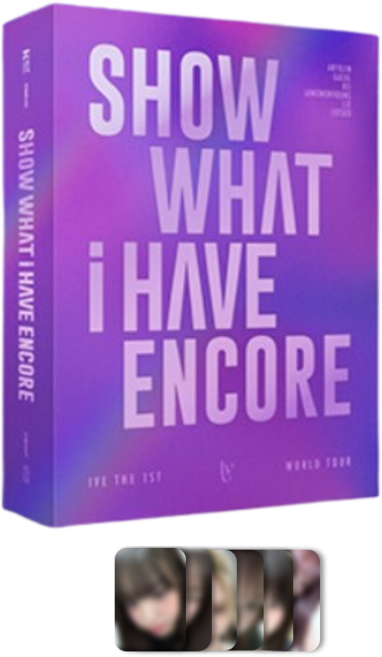 아이브 앨범 Kit 2025 콘서트 월드투어 앙콘 <SHOW WHAT I HAVE - ENCORE>포토카드 특전, 키트