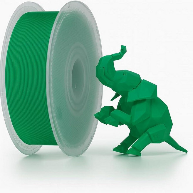 Bambu Lab PLA 기본 필라멘트 1.75mm 1kg 스풀 - PLA 3D 프린터 필라멘트 매끄러운 마감 낮은 뒤틀림 쉬운 인쇄 Bambu Lab 및 대부분의 FD, 미슬토 그린 (10502)
