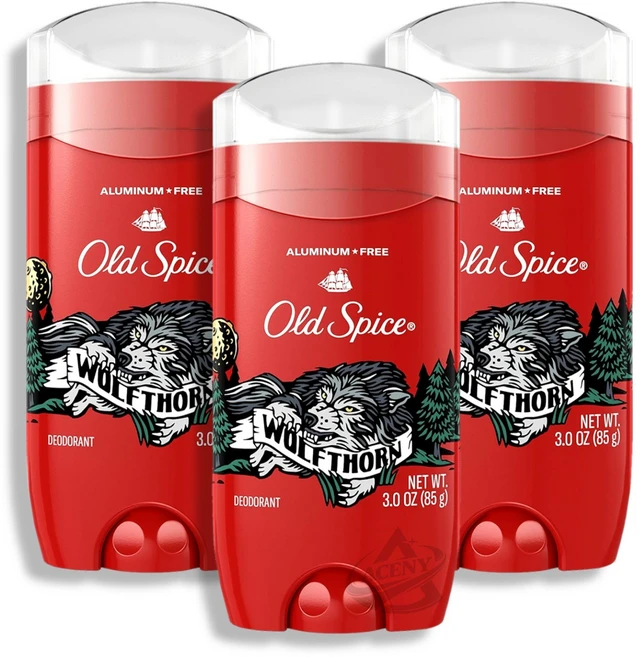 Old Spice wolfthorn 올드스파이스 울프손 남성용 데오드란트 85g, 3개 - 쿠팡