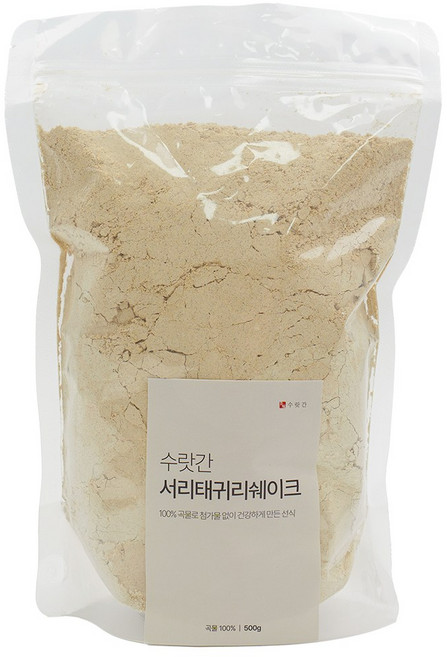수랏간 태우지 않고 볶은 서리태귀리 쉐이크, 2개, 500g