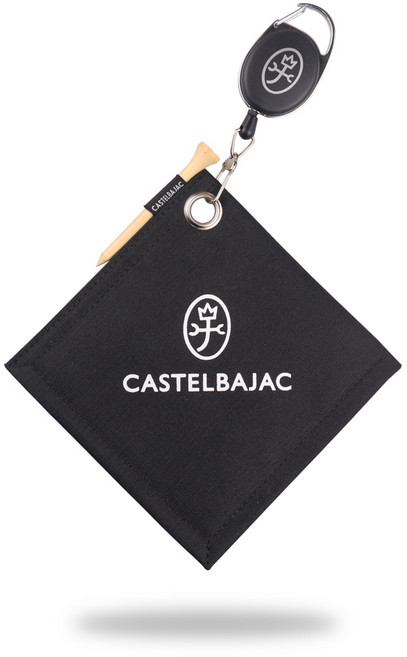 까스텔바작 골프 볼타월, 블랙, 1개