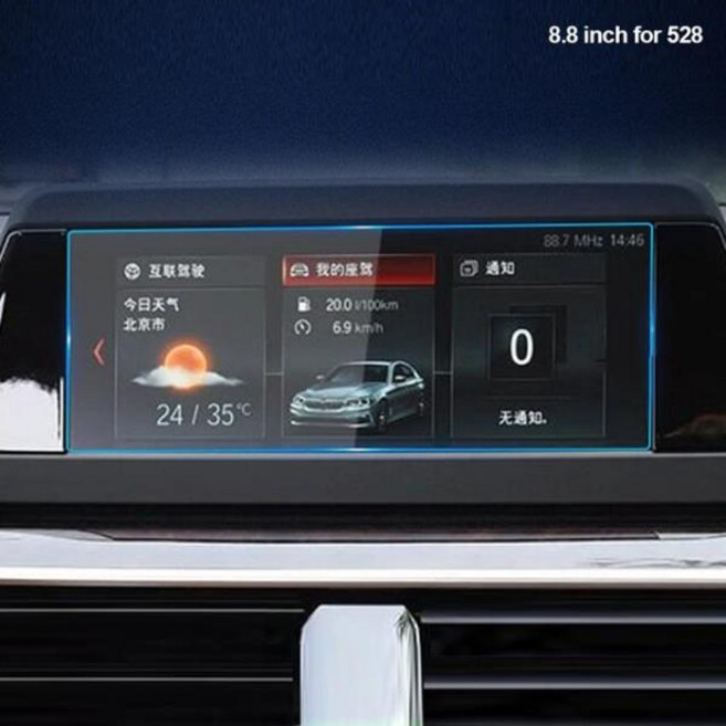 자동차 GPS 네비게이션 화면 보호 필름 LCD 터치 디스플레이 액세서리 BMW 5 시리즈 F07 F10 F11 F18 201, 04 8.8inch for 528, 1개