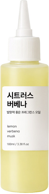 발향력 좋은 프래그런스 오일 원액, 40.시트러스버베나, 100ml, 1개