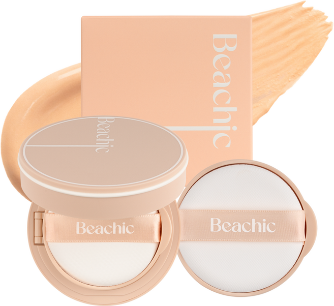 Beachic 비칙 퍼펙트 매트 쿠션 (본품 15g + 리필 15g), 1개, 03 다크