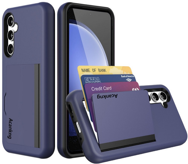 아칸크 카드 수납 범퍼 하드 휴대폰 케이스