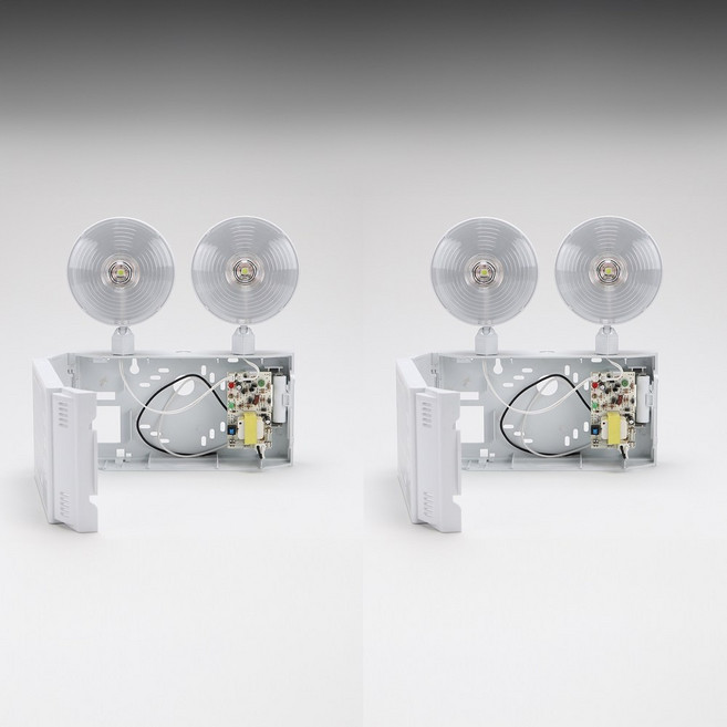 비상조명등 60분용(LED 2구) 1+1, one color, 1세트