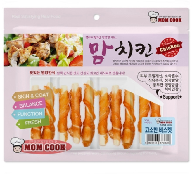 맘쿡 치킨 고소한비스켓300g x5개, 5개