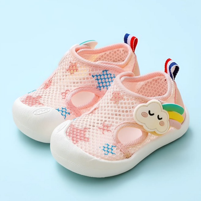 유아 키즈 메쉬 운동화 여름 신발 샌들 벨크로 아쿠아슈즈 슬립온