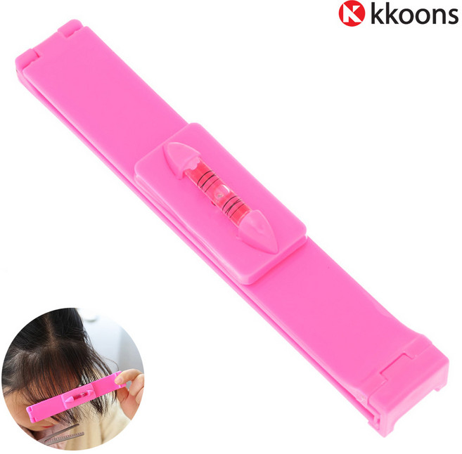 꾼스 남여공용 셀프 앞머리 자르기 커트 툴 클립, 1개