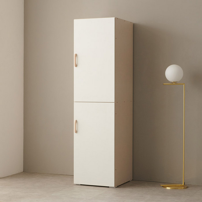 [초특가] 트리플 아델라 LPM 키큰장_도어 500 옷장, 화이트