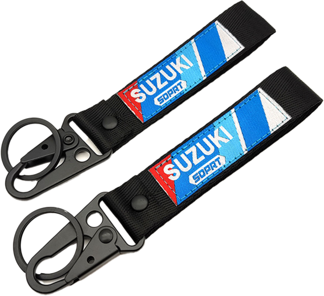 스피드마크 오토바이 키링 스트랩 열쇠고리 키홀더 호환, 1개, 스즈키E