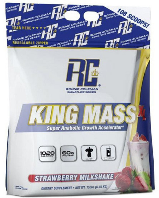RONNIE COLEMAN King Mass XL乳清蛋白粉, 1個, 6.75kg