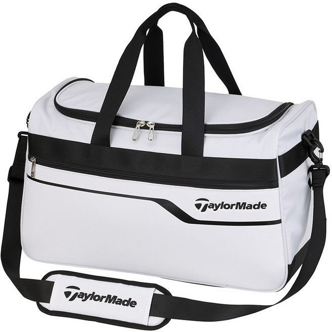 테일러메이드 2026 C-LITE 보스턴백 TL874, 화이트블랙