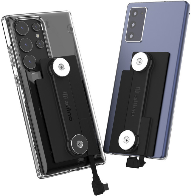 알리노 오토바이 딱판 자석 충전패드 배달대행 라이더 찍판 거치대