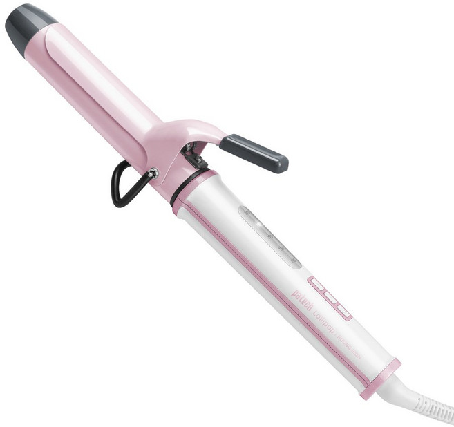 파테크 롤리팝 헤어 봉고데기 PM-I4068, 360도 코드회전 고데기(핑크)