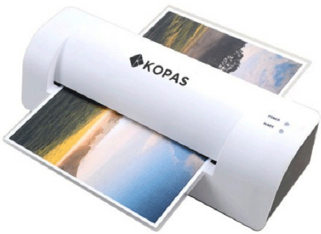 코팅기 A4 하이라미-120M A4사이즈 2롤 간접가열코팅 수동역회전