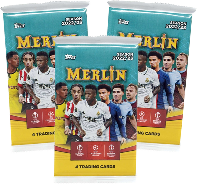 2022-23/24 Topps 메를린 크롬 UEFA Club 야말, 22/23블래스터3팩