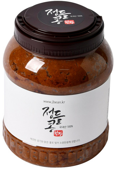 정들콩 시골 재래식 집 된장 3Kg 국산 콩 추천 판매, 1개