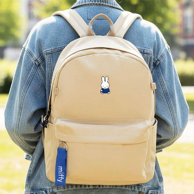 미피 데일리 백팩-베이지