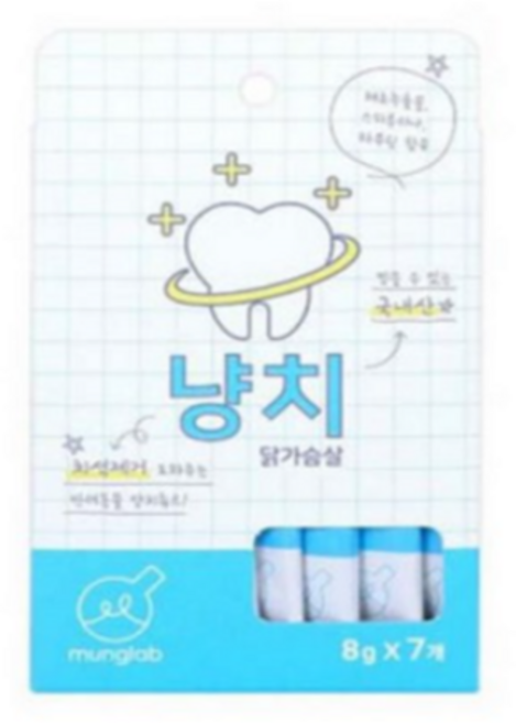 고양이 손쉬운 양치 구강관리 브러쉬 냥치 56g, 3개