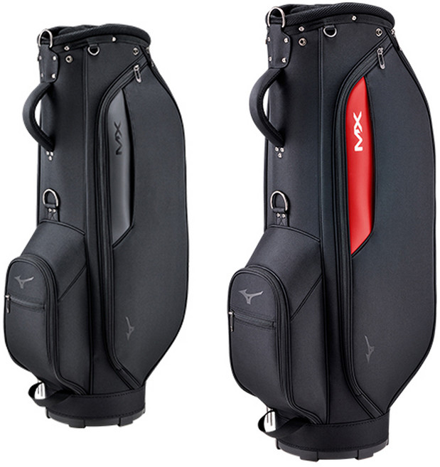 [미즈노코리아정품] MX 006 경량 캐디백(5LXC240001), 블랙/레드