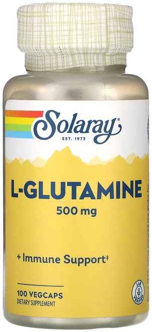 Solaray L-글루타민 500mg 베지 캡슐 100정, SolarayL글루타민500mg베지캡슐100정, 1개 - 쿠팡