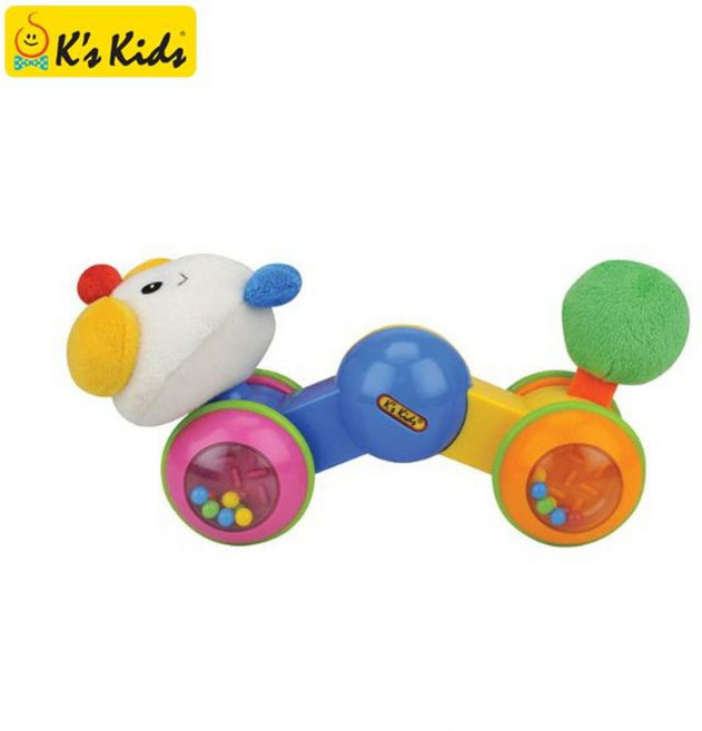 유아장난감시리즈 케이스 키즈 푸쉬앤고 씽씽애벌레, 본상품선택, 1개