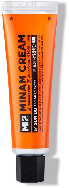 미프 미남크림 썬 비비 남성용 비비크림 SPF50+ PA+++ 50ml, 1개