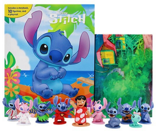 Disney Stitch My Busy Books - 디즈니 스티치 비지북 피규어 책