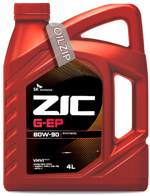 지크 G-EP 80W90 4리터 프리미엄 다목적 수동기어오일, 1개, 지크 G-EP 80W90  4리터