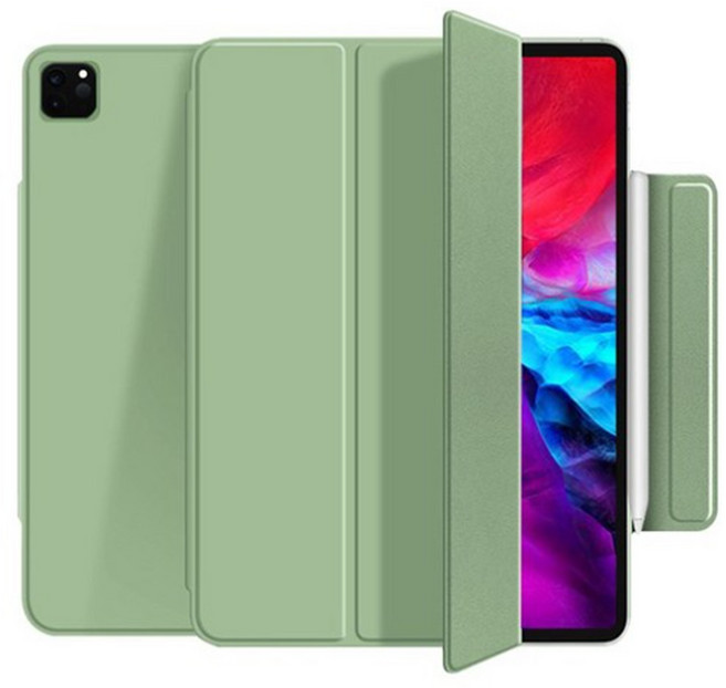 로랜텍 마그네틱 스마트 폴리오 아이패드 케이스, 아보카도, 1개